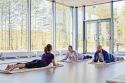 Our patients & family members can enjoy Yoga sessions at the hospital