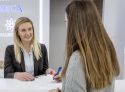 The welcoming staff take care of patients throughout their treatment