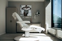 One of the treatment rooms which has views over Riga