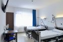 The modern en-suite patient rooms are equipped with TV, wifi, telephone & a companion can stay in the room with the patient