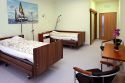 The patient rooms are attractively furnished & a companion can stay with the patient during the hospital stay
