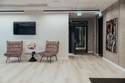 The calm reception at this superb clinic in Riga