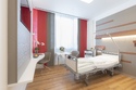 Warm, inviting patient rooms focused on comfort