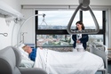 Patients rooms are designed for a comfortable stay
