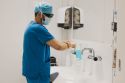 The hospital has a sterile operating procedure to provide the safest environment for patients.