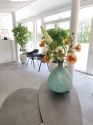 The welcoming, calm reception area.